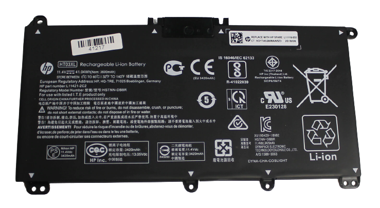 Original HT03XL battery for HP Pavilion X360 14-CD 14-CE 14-CF 14-CW, Pavilion 14-BF, 14-BK, 15-DA,15-CC, 15-CD, 15-CK Laptop Batteries JS Bazar
