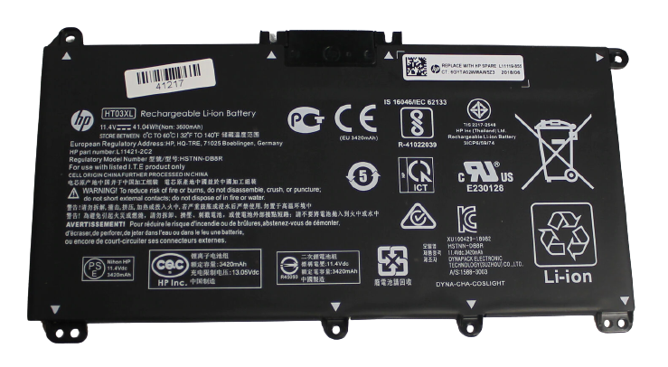 HT03XL battery for HP Pavilion X360 14-CD 14-CE 14-CF 14-CW, Pavilion 14-BF, 14-BK, 15-DA,15-CC, 15-CD, 15-CK - JS Bazar