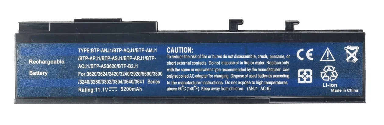 Acer Laptop Battery for Acer Aspire 2920Z-3A2G12Mi Laptop Batteries JS Bazar