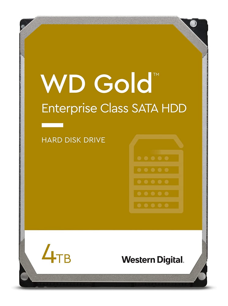 Western Digital 4TB Gold Datacenter Hard Disk Drive - 7200 RPM Class SATA 6 Gb/s 128MB Cache 3.5 Inch | WD4002FYYZ - JS Bazar