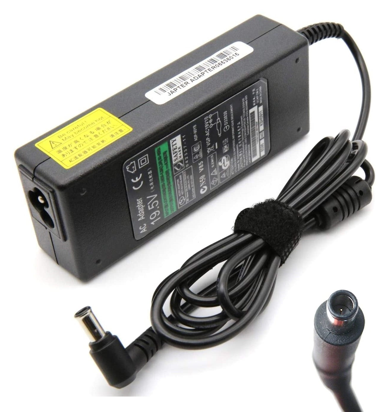 92W Replacement Laptop AC Power Adapter Supply for Sony Model PCG-FR130 19.5V/4.7A (6.5mm*4.4mm) Power Adapter & Charger Accessories JS Bazar
