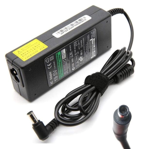 92W Replacement Laptop AC Power Adapter Supply for Sony Model PCG-FR130 19.5V/4.7A (6.5mm*4.4mm)