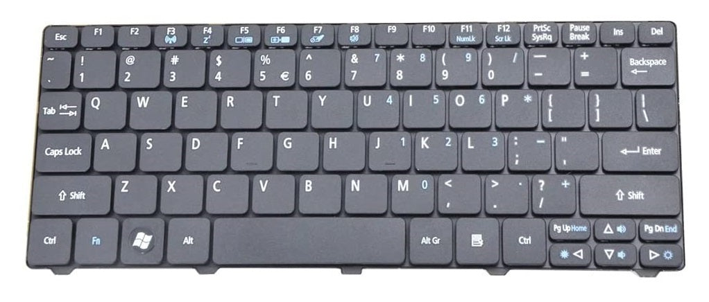 Acer D-260 Black Laptop Keyboard Replacement Laptop Keyboard JS Bazar