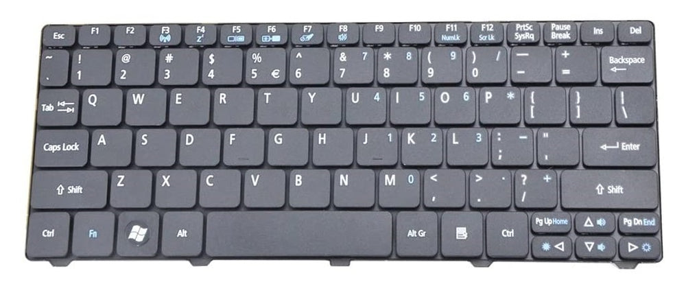Acer D-260 Black Laptop Keyboard Replacement - JS Bazar