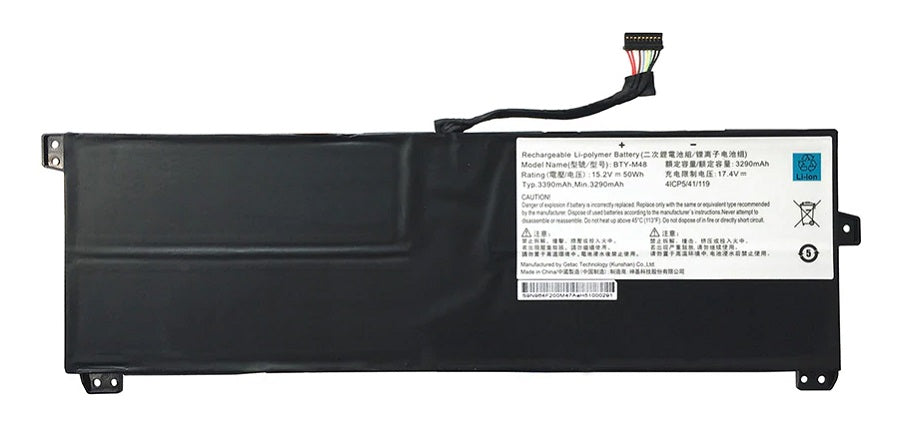 BTY-M48 MSI PS42 Modern 8RA-074IN, PS42 8M, Mechrevo 4ICP5/41/119, Modern 14 A10M615 Laptop Battery Laptop Batteries JS Bazar