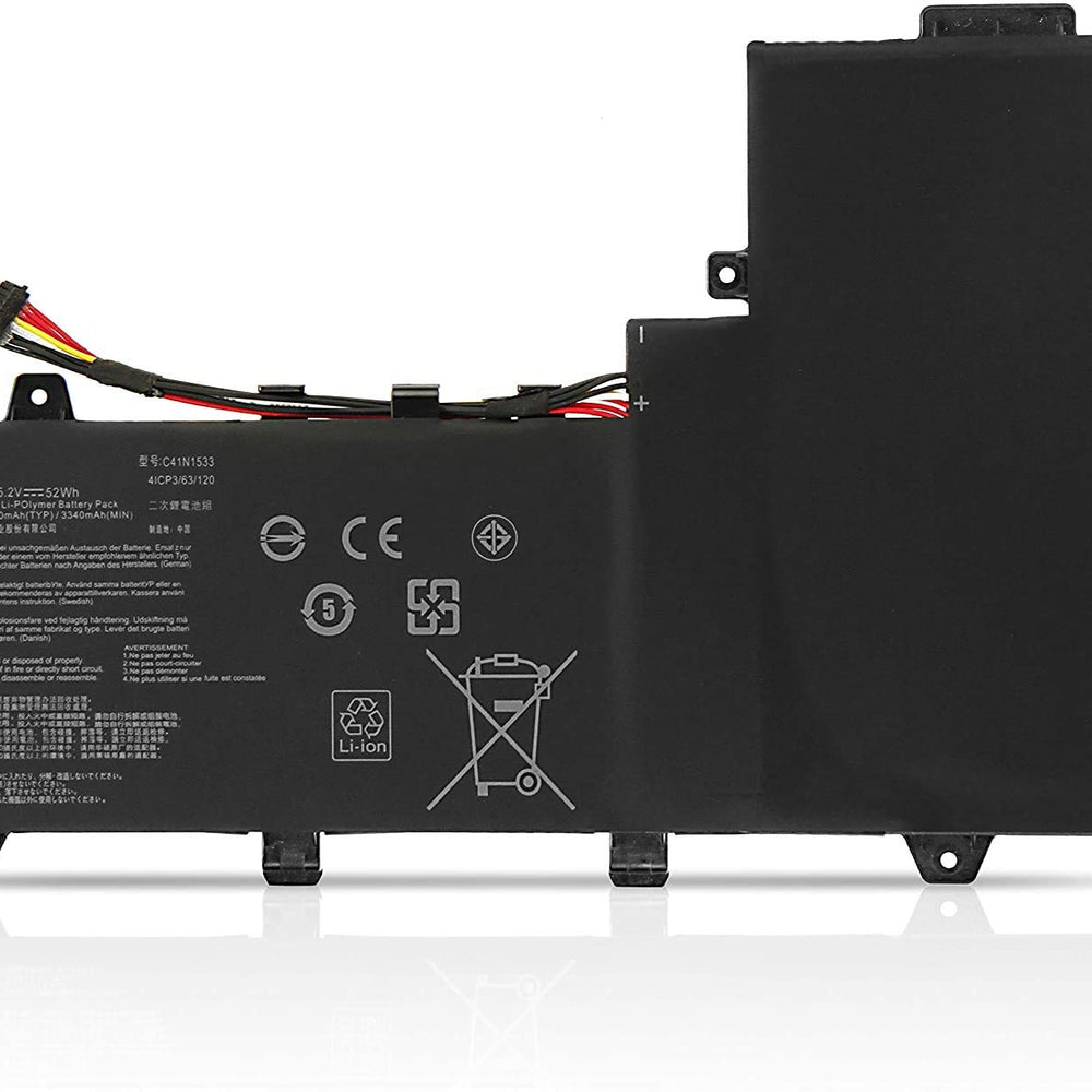 C41N1533 Asus Q524U Series Replacement Laptop Battery - JS Bazar