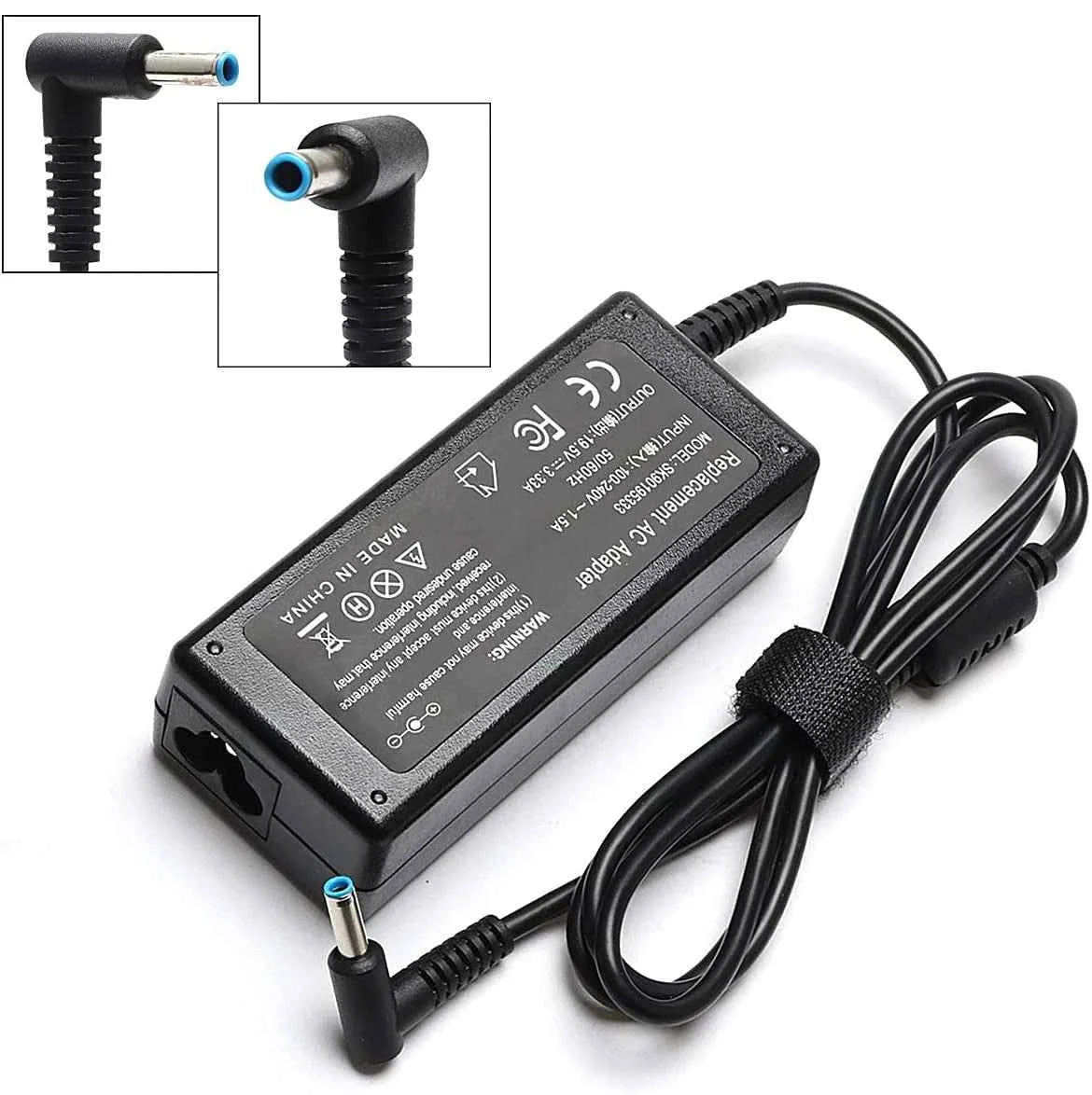 HP Laptop Adapter Charger - 19.5V / 3.33A / 65W Laptop Charger JS Bazar