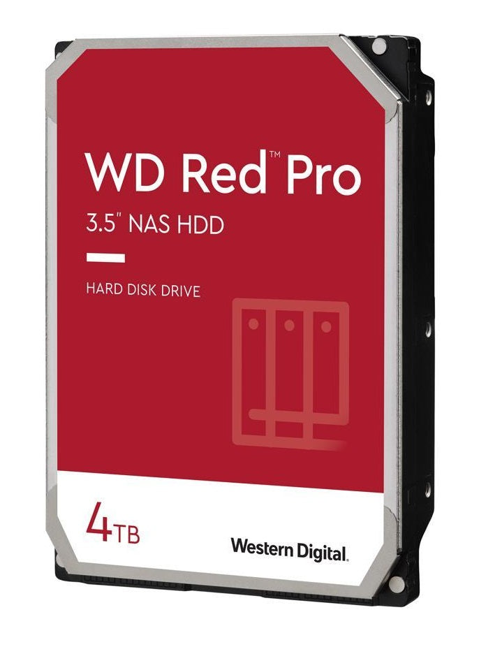 Western Digital 4TB Bare Drives Red Pro NAS Hard Drive 128 MB Cache 3.5-Inch. Internal Bare | WD4002FFWX - WD4003FFBX - JS Bazar