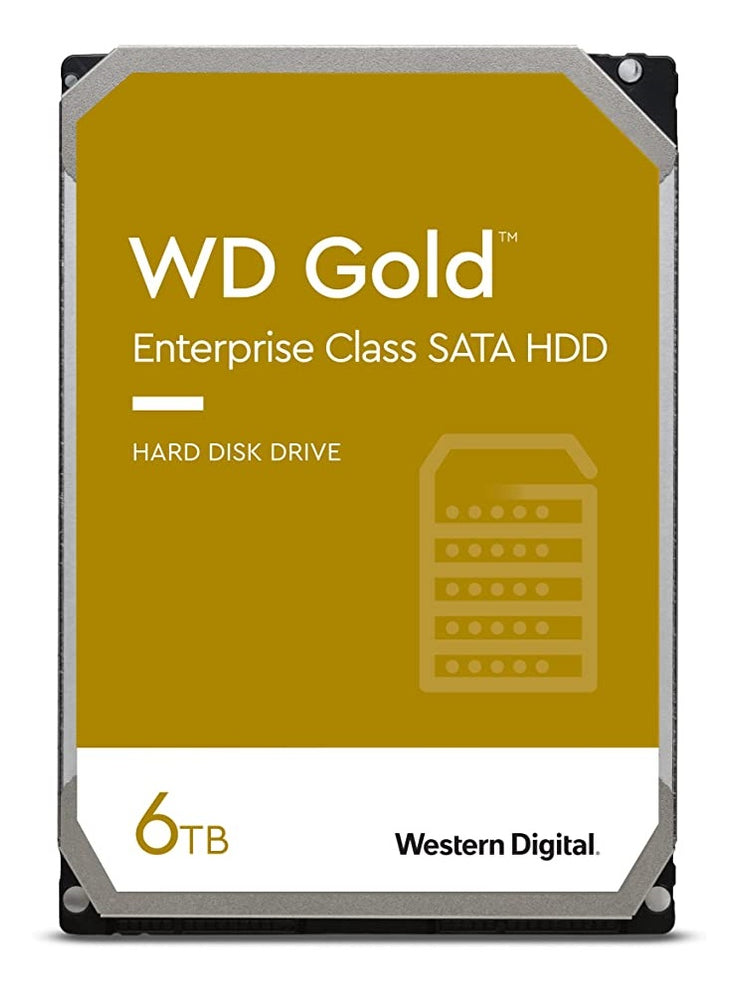 Western Digital 6TB WD Gold SATA 6Gb s 7200 RPM 256 MB Cache Enterprise Class 3.5