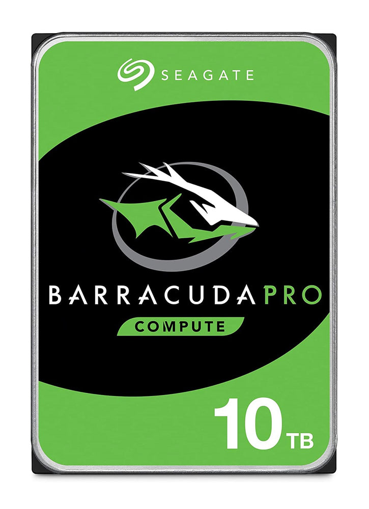 Seagate BarraCuda Pro ST10000DM0004 10TB 7200 RPM 256MB Cache SATA 6.0Gb/s 3.5