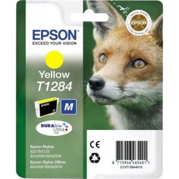 Epson Yellow Ink Cartridge (T1284) Cartridges JS Bazar