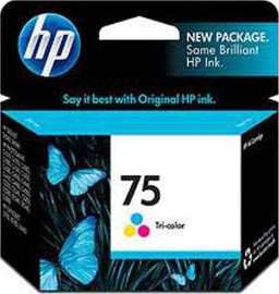 HP 75 Tri-color Original Ink Cartridge : CB337WA Cartridges JS Bazar