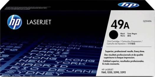 HP 49X Black High Yield Original LaserJet Toner Cartridge ; Q5949X Toners JS Bazar