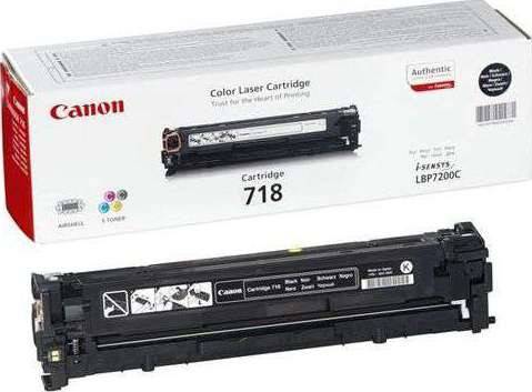 Canon Toner Cartridge, Black EP-718B Toners JS Bazar