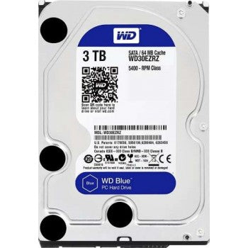 WD 3TB Blue Desktop Hard Disk Drive (5400 RPM Class, SATA 6 Gb/s, 64MB Cache, 3.5-Inch) | WD30EZRZ - JS Bazar