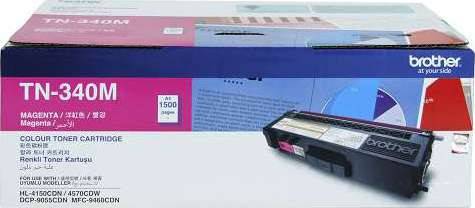 Brother TN-340 Magenta Toner Cartridge Toners JS Bazar