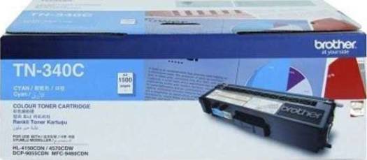 Brother TN-340 Cyan Toner Cartridge Toners JS Bazar