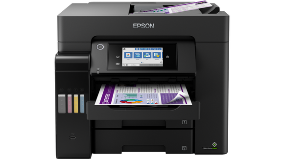 Epson EcoTank L6570 Wi-Fi Duplex Multifunction InkTank Office Printer with ADF, Black Printer JS Bazar