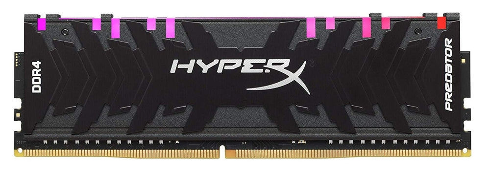 Kingston HyperX Predator DDR4 RGB 16GB kit (2x8) 3200MHz CL16 DIMM XMP RAM Memory/Infrared Sync Technology Black | HX432C16PB3AK2/16 - JS Bazar