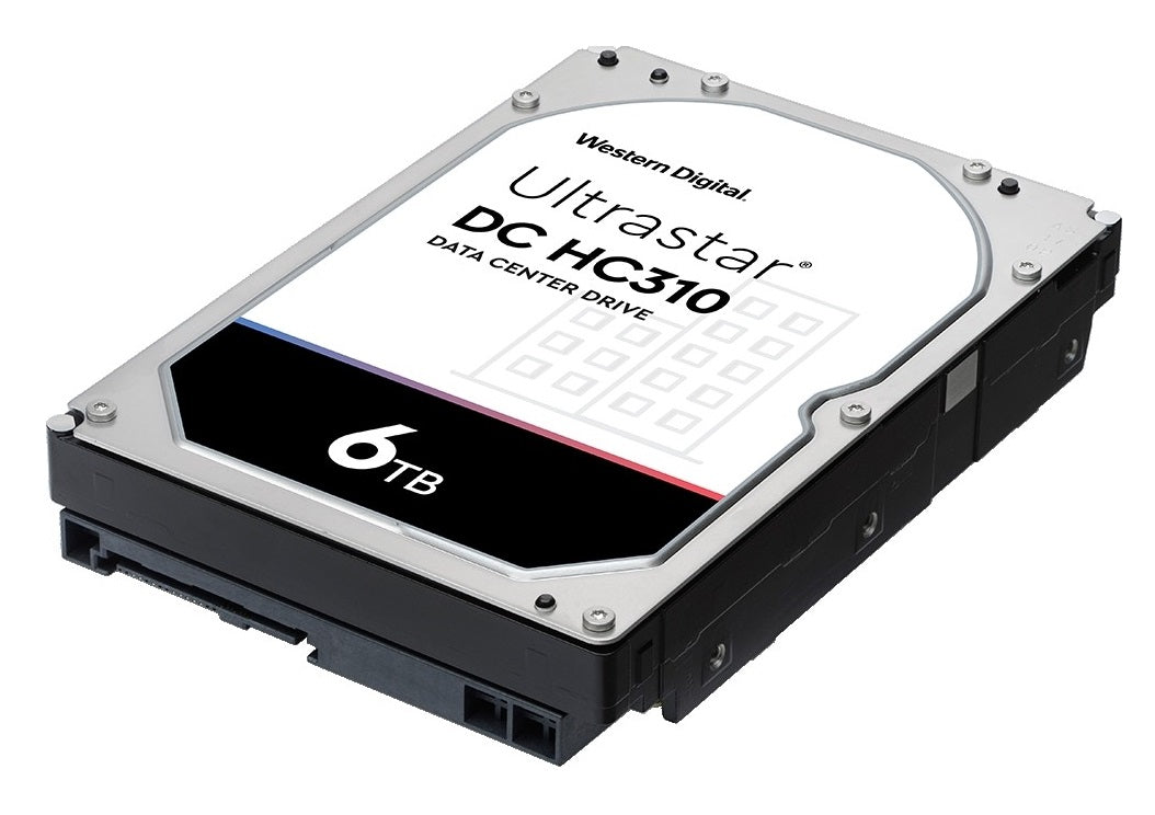 WD Ultrastar 6TB DC HC310, 7200 RPM, SATA 6.0Gb/s, 3.5" Data Center Internal Hard Drive | 0B36039 - HUS726T6TALE6L4 Hard Drives JS Bazar