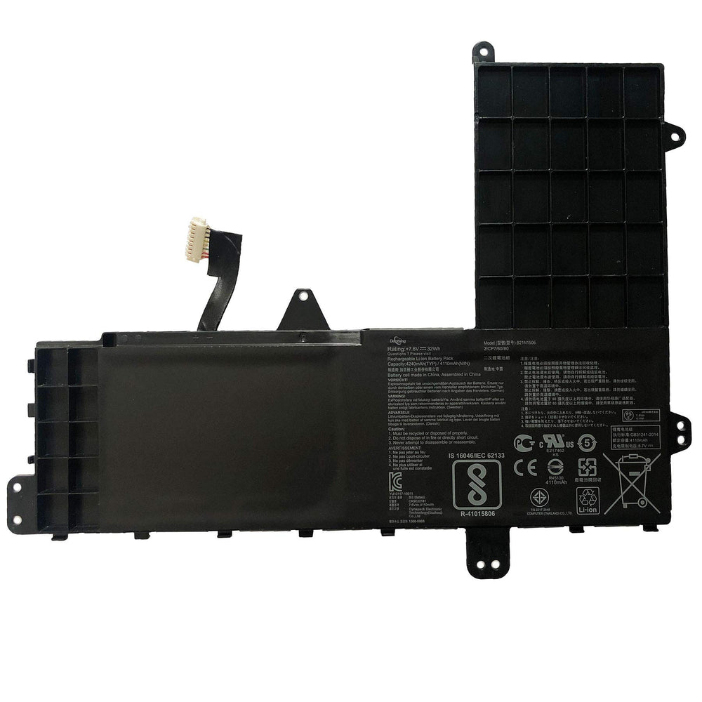 B21N1506 Asus E502S E502M E502MA E502MA-XX0016D E502MA-XX0020H Replacement Laptop Battery - JS Bazar
