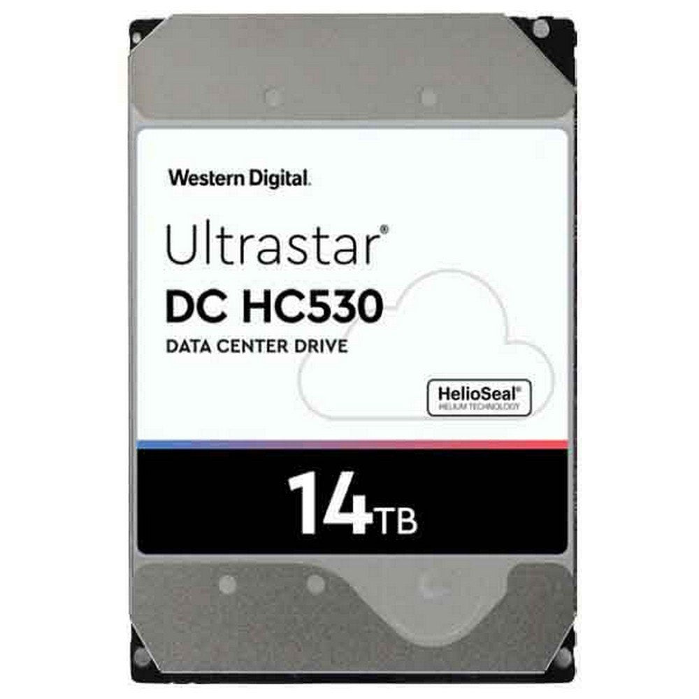Western Digital Ultrastar DC HDD Server HE14, 3.5 Form Factor, 14TB, 512MB, 7200 RPM, SAS 12Gb/s, 512E SE P3 | WUH721414AL5204 - JS Bazar
