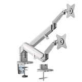 Dual Monitors Space-Saving Gas Spring Monitor Arm | LDT44-C024 Desktop Mount JS Bazar