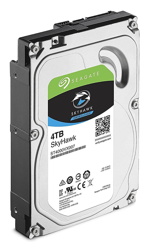 Seagate 4TB SkyHawk Surveillance Hard Drive - SATA 6Gb/s 64MB Cache 3.5-Inch Internal Drive | ST4000VX007 - JS Bazar