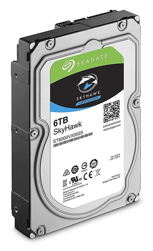 Seagate 6TB SkyHawk Surveillance Hard Drive - SATA 6Gb/s 128MB Cache 3.5-Inch Internal Drive | ST6000VX0023 - JS Bazar