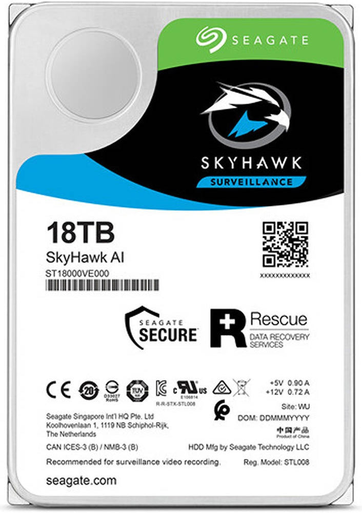 Seagate SkyHawk 18TB AI SATA III 3.5
