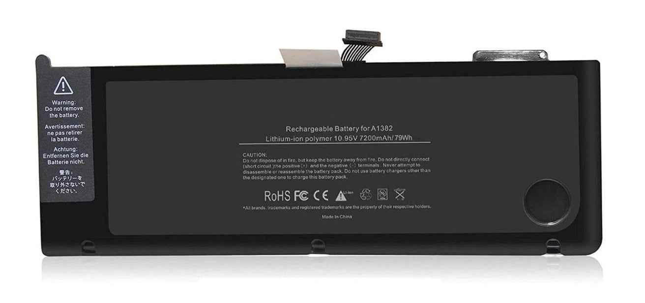 MacBook Pro Battery A1382 A1286 661-5844 MacBook Pro 15 inch A1382 A1286 661-5211 661-5476 020-7134-A 10.95V Laptop Batteries JS Bazar