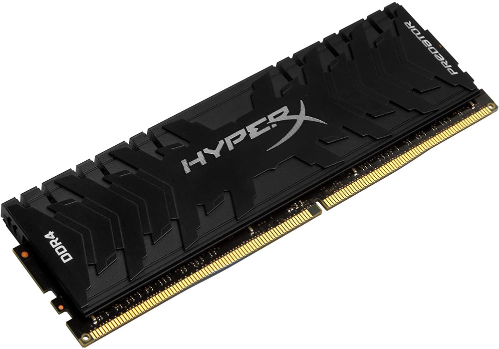 HyperX Predator 32 GB RAM Kit, 4 x 8 GB 2400MHz DDR4 Non-ECC CL12 DIMM XMP PC4-19200 | HX424C12PBK4/32 - JS Bazar