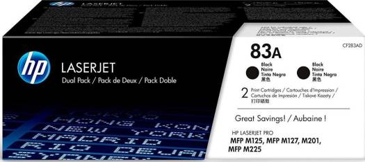 HP 83A Original Laser Toner Cartridge for LaserJet Pro - CF283AD Toners JS Bazar