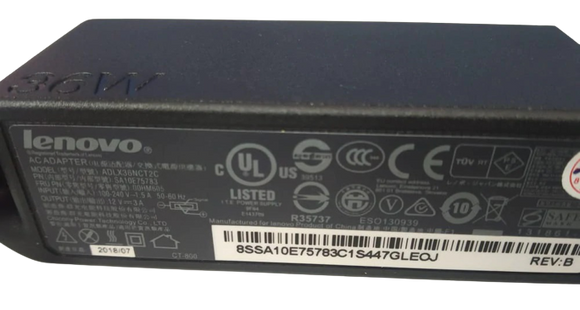 ADLX36NCT2C 36W Lenovo Thinkpad 10 Helix 2 M5Y70, Thinkpad 10 Helix 2 M5Y71 Laptop Replacement Adapter