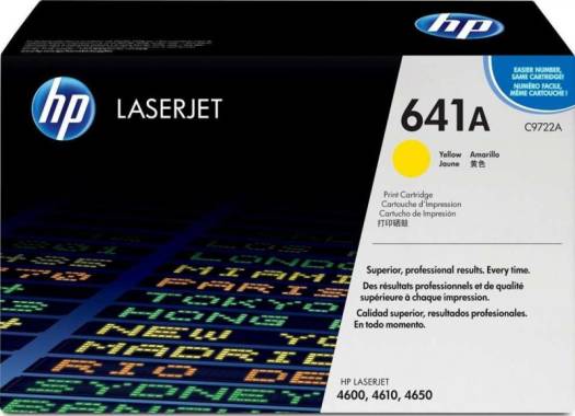 HP Color 641A LaserJet Yellow Toner Cartridge : C9722A Toners JS Bazar