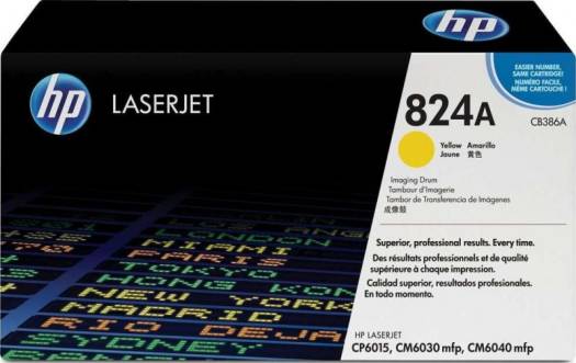 HP 824A Yellow Original LaserJet Image Drum : CB386A Toners JS Bazar