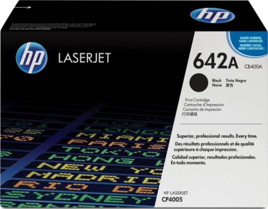 HP 642A Black Original LaserJet Toner Cartridge : CB400A Toners JS Bazar