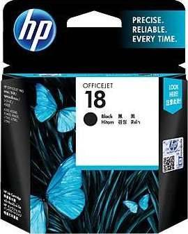 HP 18 Black Ink Cartridge : C4936A Cartridges JS Bazar