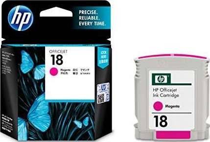 HP 18 Original Ink Cartridge Magenta : C4938A Cartridges JS Bazar