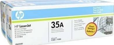 HP Toner 35A AD black Twin Pack CB435AD Toners JS Bazar