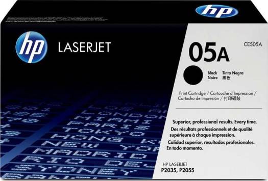 HP 05A Black LaserJet Toner Cartridge : CE505A Toners JS Bazar