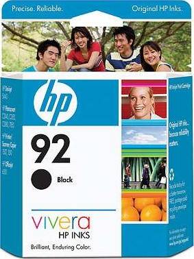 HP 92 AP Black Inkjet Cartridge : C9362WA Cartridges JS Bazar