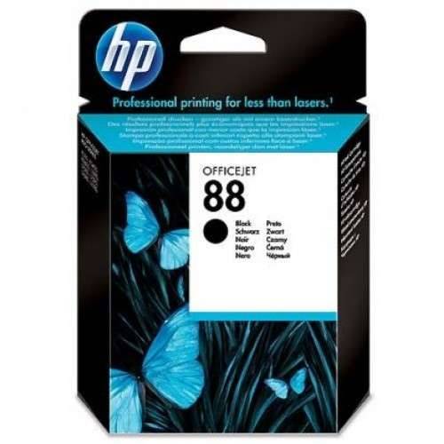 HP 88 Black Officejet Ink Cartridge : C9385A Cartridges JS Bazar