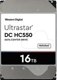 Western Digital Ultrastar DC HC550 16 TB 3.5" Internal Hard Drive, 512MB, SATA 7200rpm, SATA 6Gb/s Hard Drives JS Bazar