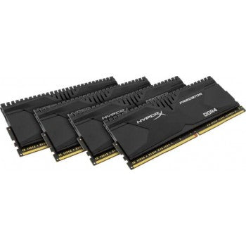 HyperX Predator 32 GB RAM Kit, 4 x 8 GB 2400MHz DDR4 Non-ECC CL12 DIMM XMP PC4-19200 | HX424C12PBK4/32 - JS Bazar