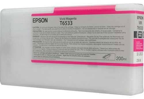 Epson UltraChrome HDR Ink Cartridge - 200ml Vivid Magenta (T653300) Cartridges JS Bazar