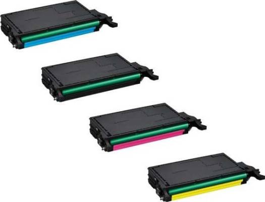 Samsung Four Pack Black & Colors Ink Toner Cartridge Set (CLT-508) Toners JS Bazar