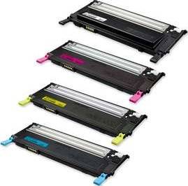 Samsung Four Pack Black & Colors Ink Toner Cartridge Set (CLT-409) Toners JS Bazar
