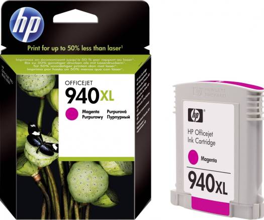 HP 940XL Magenta Ink Cartridge : C4908A Cartridges JS Bazar