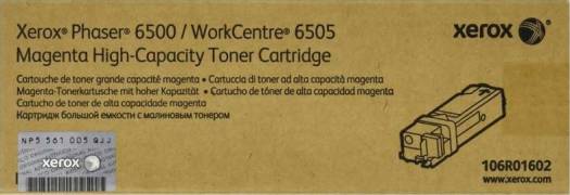 Genuine Xerox OEM : Phaser 6500, WorkCentre 6505 DMO (Not USA) :106R01602 Toners JS Bazar
